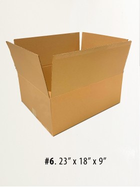 Cardboard Boxes 23" X 18" X 9"